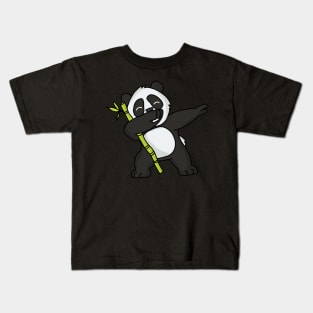 Dabbing Panda Kids T-Shirt